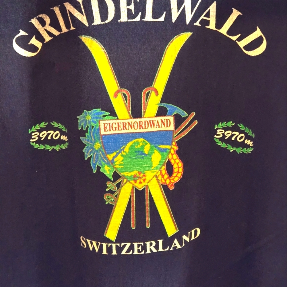 B & C Grindelwald Eigernordwand Switzerland T-Shirt